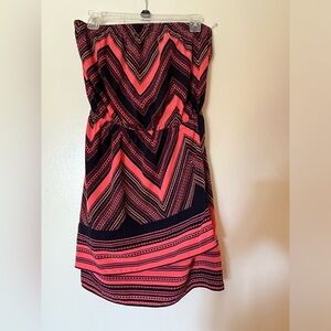 Express Strapless Summer Dress